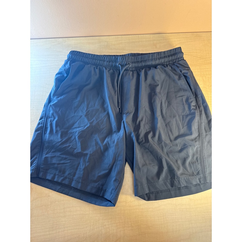 RBX Mens Activewear Shorts Dark Gray Elastic Waist Drawstring Size Medium
